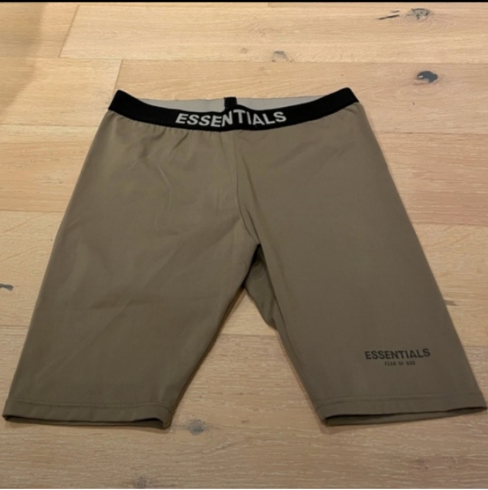 Fear Of God Essentials Sport Stretch Cotton Bike Shorts